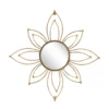 Inspire Me! Home Decor Decorative Gold Metal Flower/ Wall Art