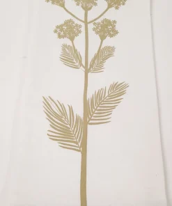 Inspire Me! Home Decor Decorative Tea Towel (4 Styles) Gold