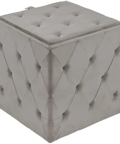 Inspire Me! Home Decor OTTOMANS Genevieve Storage Ottoman (3 Colors)