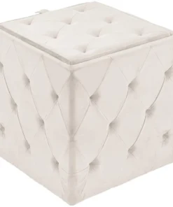 Inspire Me! Home Decor OTTOMANS Genevieve Storage Ottoman (3 Colors)