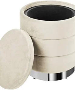 Inspire Me! Home Decor Olivia Storage Ottoman (3 Colors)