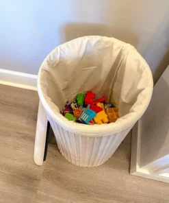 Inspire Me! Home Decor Lydia Pleated Hamper (3 Colors)