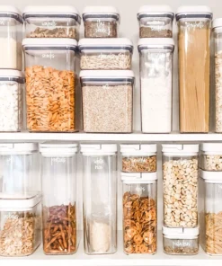 Inspire Me! Home Decor Medium White Script Pantry Labels KITCHEN