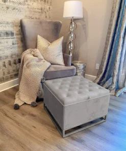 Inspire Me! Home Decor Caroline Storage Ottoman (3 Colors)