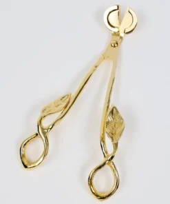 Inspire Me! Home Decor Gold Leaf Candle Bundle