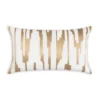 Cloud9d PILLOWS, RUGS, & THROWS Becca Ivory Gold Pillow - 14" X 20"