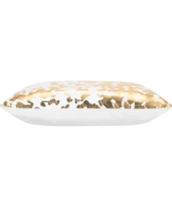 Cloud9d PILLOWS, RUGS, & THROWS Elise Ivory Gold Pillow - 20" X 20"