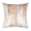Cloud9d PILLOWS, RUGS, & THROWS Elise Ivory And Gold Pillow - 20" X 20"