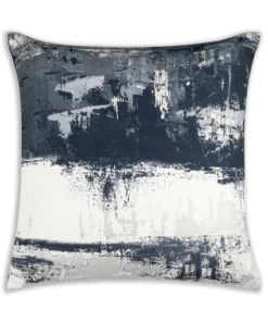 Cloud9d Birch - Printed Outdoor Pillow W/ Multicolor And Silver Metallic Design (2 Styles) - 18" X 18" PILLOWS, RUGS, & THROWS
