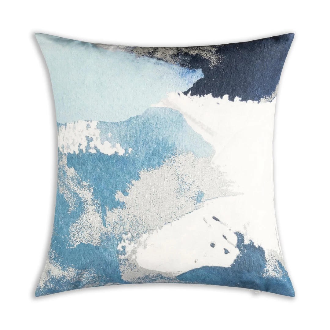 Cloud9d Digital Printed Fabric Pillow W/ Rose Gold Metallic Print (2 Colors) - Style 1 - 18" X 18" PILLOWS, RUGS, & THROWS
