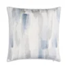Cloud9d Isla - Digital Printed Outdoor Fabric Pillow In Greys W/ Silver Metallic Print - (2 Styles) - 18" X 18" PILLOWS, RUGS, & THROWS