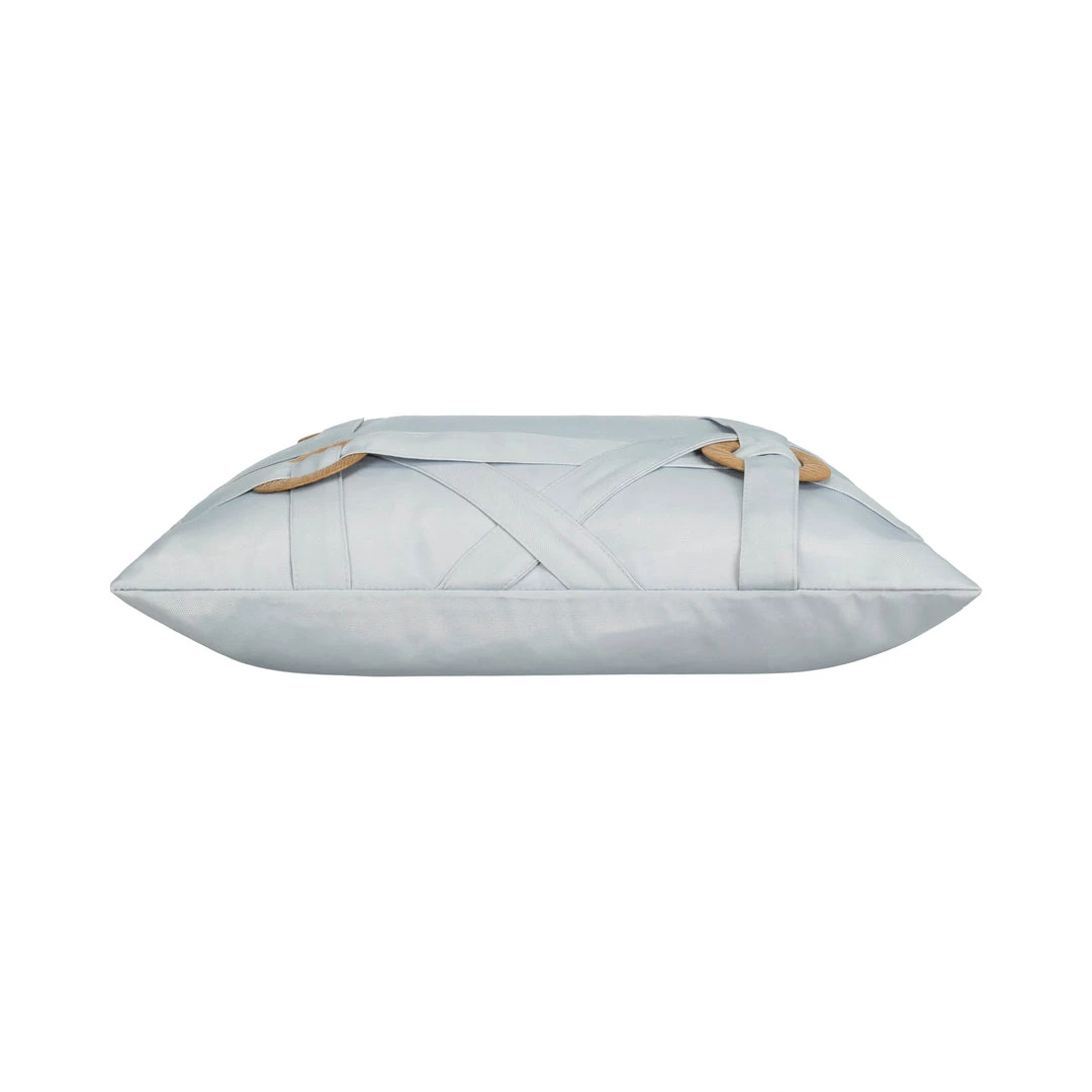 Cloud9d Outdoor Pillow W/ Wooden Rings (3 Colors) - 18" X 18" PILLOWS, RUGS, & THROWS