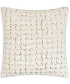 Cloud9d PILLOWS, RUGS, & THROWS Serena Beige Pillow - 20" X 20"