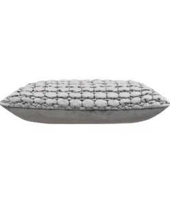 Cloud9d PILLOWS, RUGS, & THROWS Serena Grey Pillow - 20" X 20"