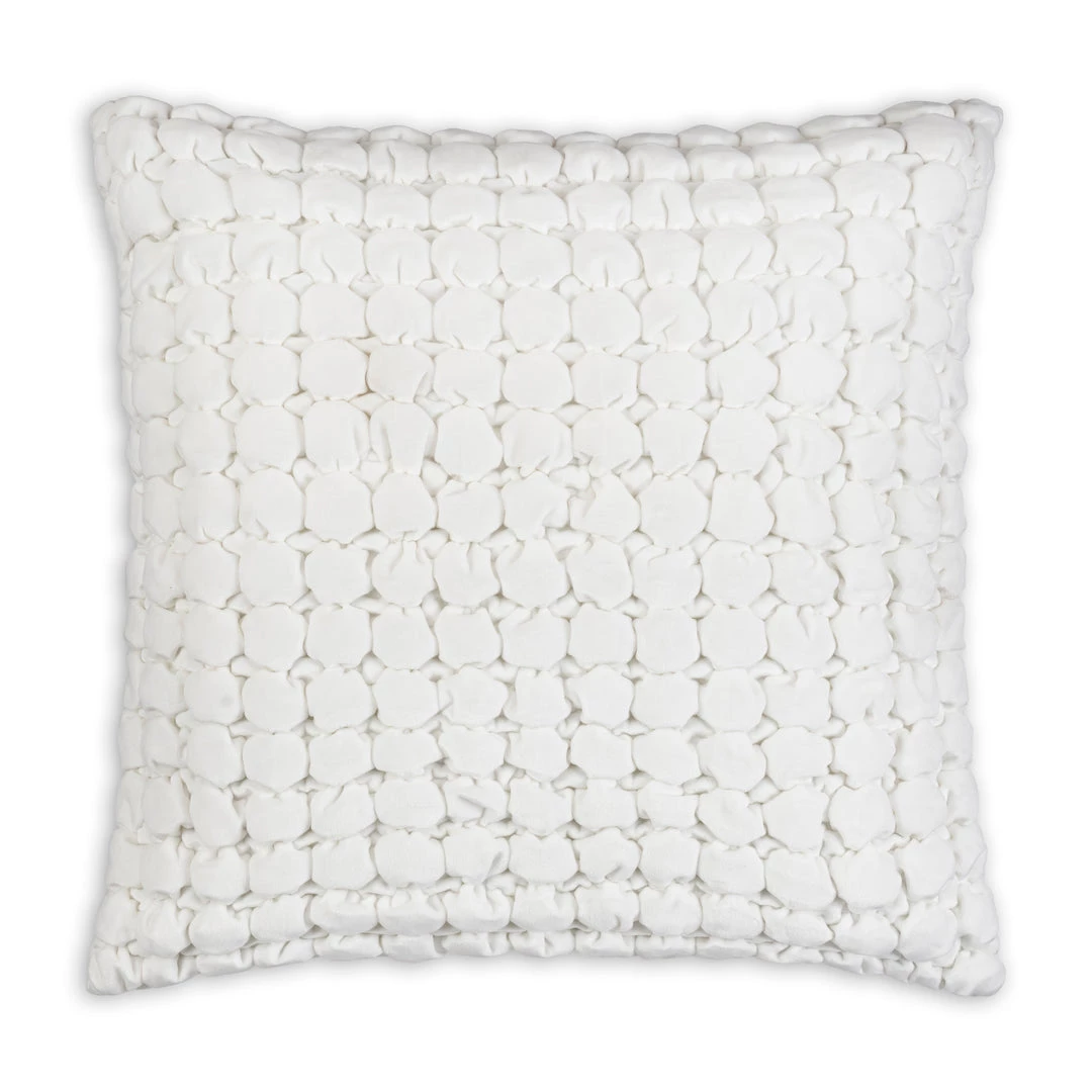 Cloud9d Serena White Pillow - 20" X 20"