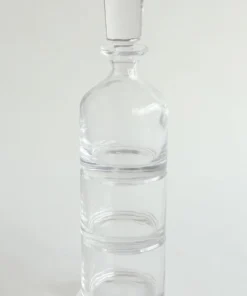 Inspire Me! Home Decor Stackable Glass Decanter W/ Glasses KITCHEN