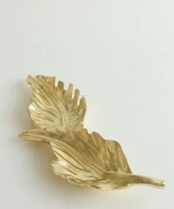 Inspire Me! Home Decor Double Metal Leaf Tray (2 Colors)