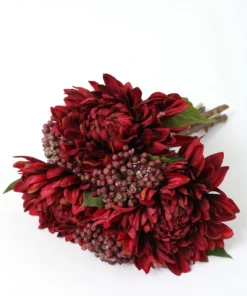 Inspire Me! Home Decor Burgundy Mum And Berry Bundle