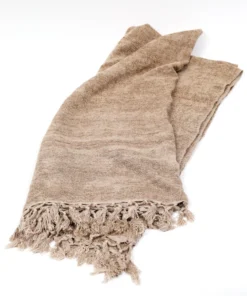 Inspire Me! Home Decor Beige Chenile Throw PILLOWS, RUGS, & THROWS