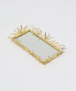 Inspire Me! Home Decor Rectangular Decorative Mirror Tray