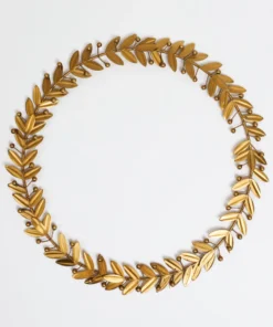 Inspire Me! Home Decor Gold Circle Wreath