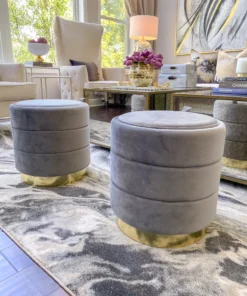 Inspire Me! Home Decor Olivia Storage Ottoman (3 Colors)