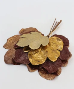 Inspire Me! Home Decor Metallic Leaves Bundle