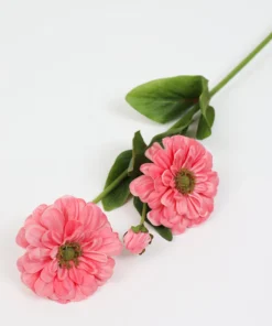 Inspire Me! Home Decor 25" Real Touch Zinnia Stem (2 Colors)