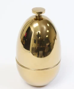 Inspire Me! Home Decor Gold Egg Shaped Utensil Holder (2 Styles)
