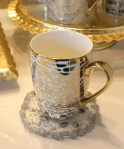 Inspire Me! Home Decor Stone Resin Coffee Bean Coaster (2 Colors)