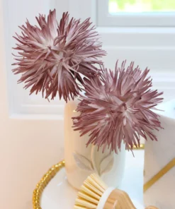 Inspire Me! Home Decor Soft Purple Allium Spray