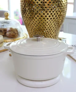 Inspire Me! Home Decor Open Circle Marble Trivet (Set Of 2)