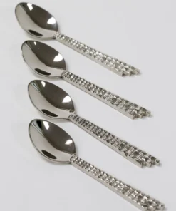 Inspire Me! Home Decor Mosaic Tea Spoons (2 Colors) Gold