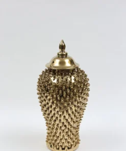 Inspire Me! Home Decor Gold Studded Ginger Jar (3 Sizes)