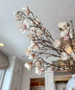 Inspire Me! Home Decor Cream Magnolia Branch Stem