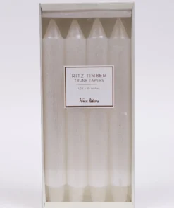 Inspire Me! Home Decor Set Of 4 Metallic Taper Candles (5 Colors)