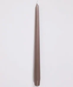 Inspire Me! Home Decor Taupe Taper Candle