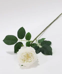 Inspire Me! Home Decor Real Touch Austin Rose (4 Colors) Floral Stems