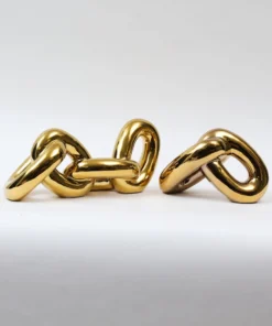 Inspire Me! Home Decor Golden Links Decor