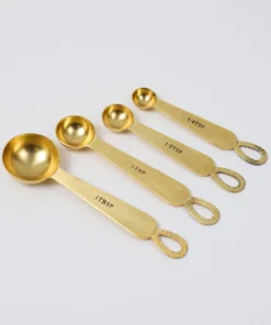 Inspire Me! Home Decor Measuring Spoons With Loop Handle (2 Colors)