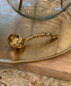 Inspire Me! Home Decor Gold Gilded Beaded Spoon