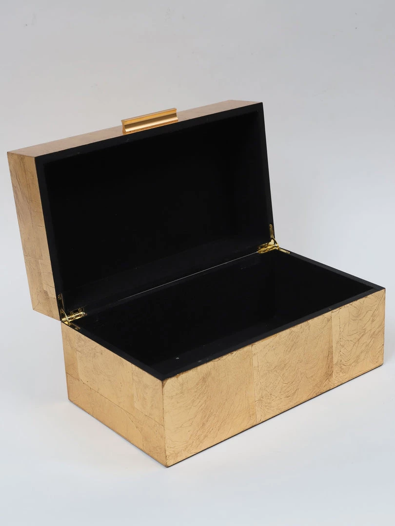 Inspire Me! Home Decor Gold Decorative Boxes (Set Of 2)