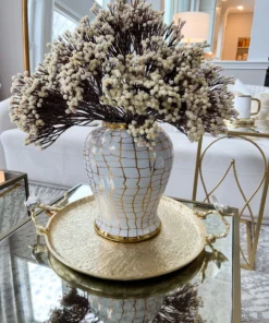 Inspire Me! Home Decor Beige Baby's Breath Stem