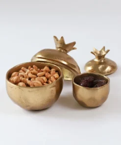Inspire Me! Home Decor Gold Fruit Serving Dish (2 Sizes)