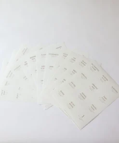 Inspire Me! Home Decor Gold Pantry Labels