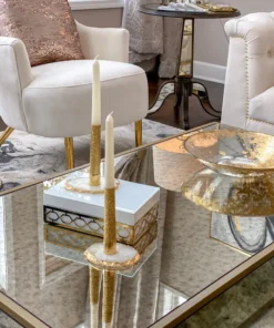 Inspire Me! Home Decor Agate Candle Holder