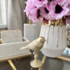 Inspire Me! Home Decor Gold Leaf Bird On Finial