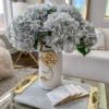 Inspire Me! Home Decor 19" Blue/Grey Hydrangea Stem