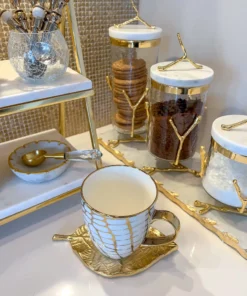 Inspire Me! Home Decor Metal Leaf Tray (2 Sizes)