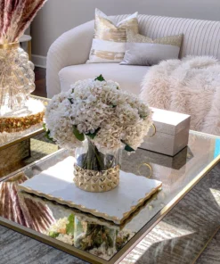 Inspire Me! Home Decor Cream Two Tone Hydrangea Bundle